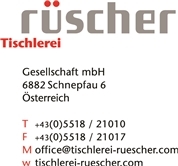 Bild Logo Tischlerei Rüscher
